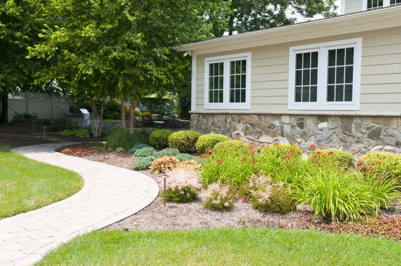 Finished Garden with Pathways